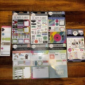 Happy Planner Sticker Bundle Sticky Notes Pregnancy Baby Meal Planning Budget